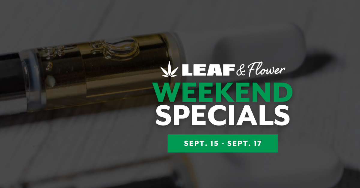 Featured image for “WEEKEND SPECIALS | 9/15-9/17”